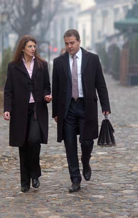 Advokat Ivan Simić i Sandra Petrović Miletić